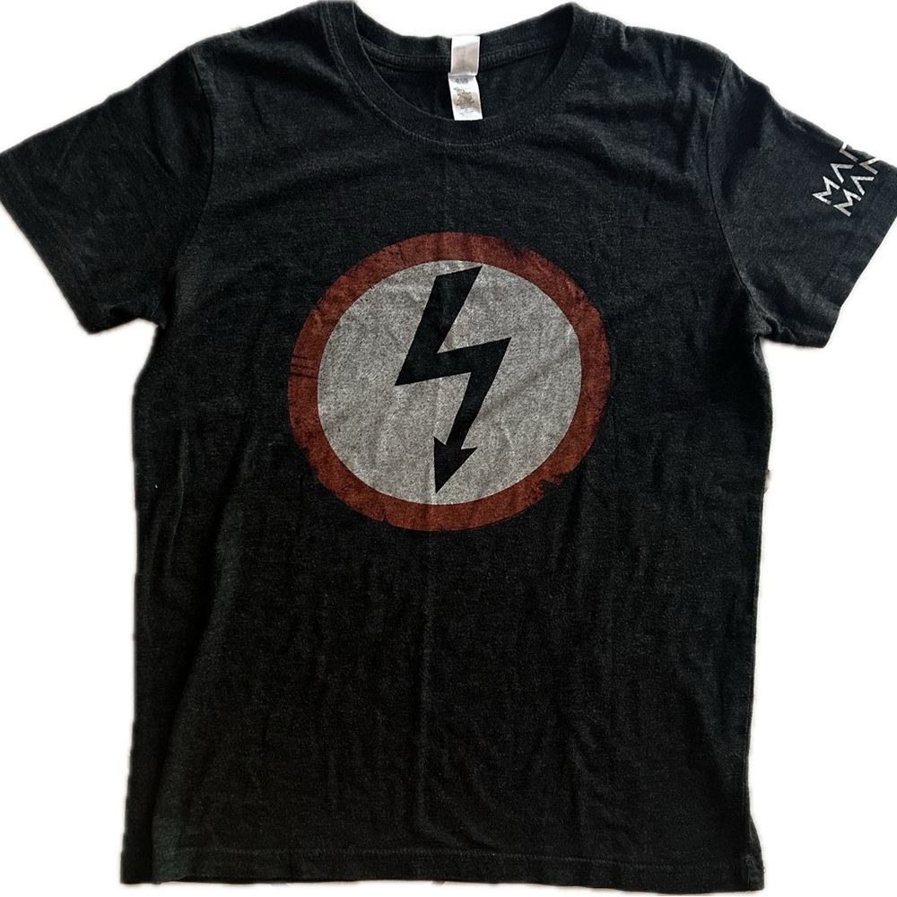 Marilyn Manson Shock Logo Shirt Rare Antichrist Superstar Logo Goth Size Small